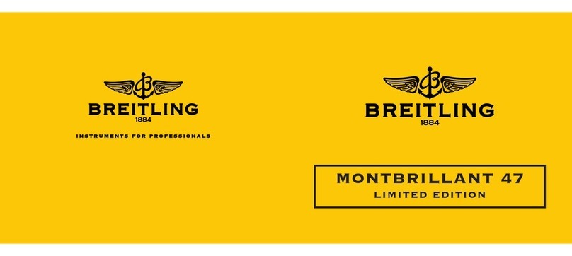 Breitling MONTBRILLANT 47 User manual Breitling MONTBRILLANT 47 User manual