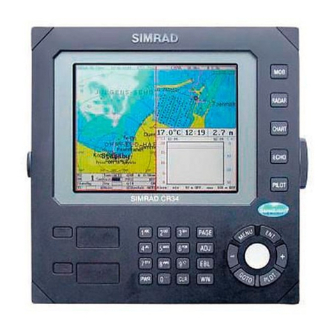 Simrad CR34 user manual