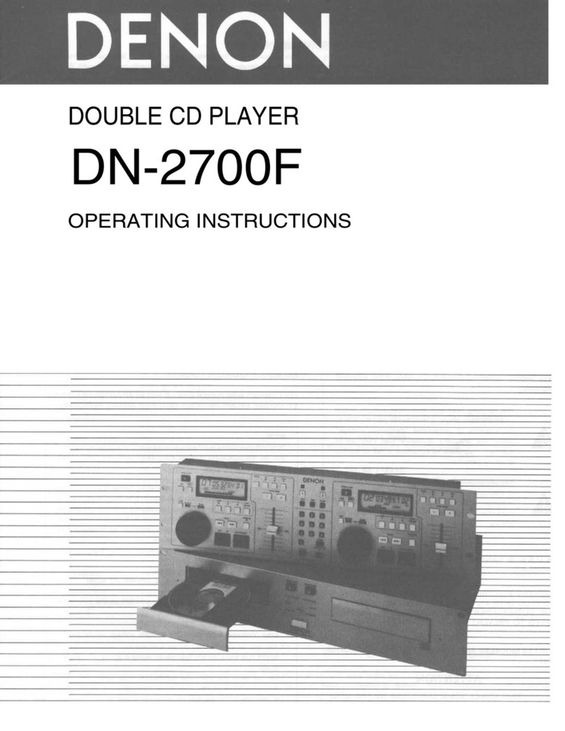 Denon DN-2700F User manual