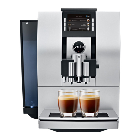 Jura Z6 User manual