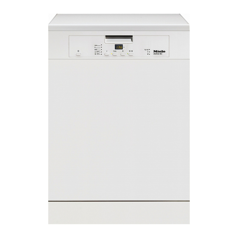 Miele HG03 operating instructions