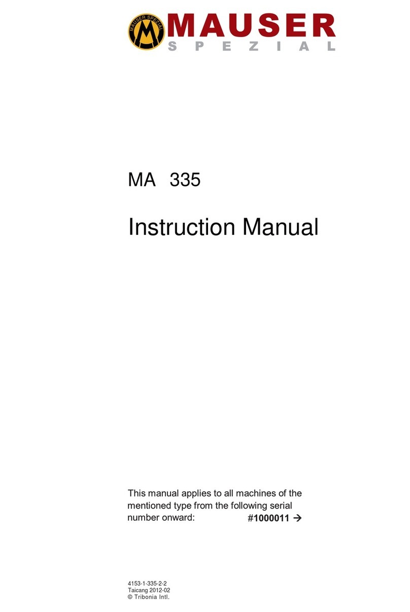 Mauser MA 335 instruction manual