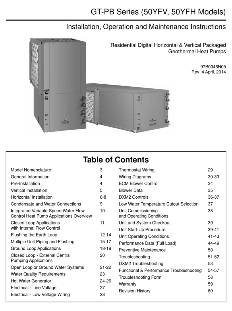 Carrier 50YFV Manual
