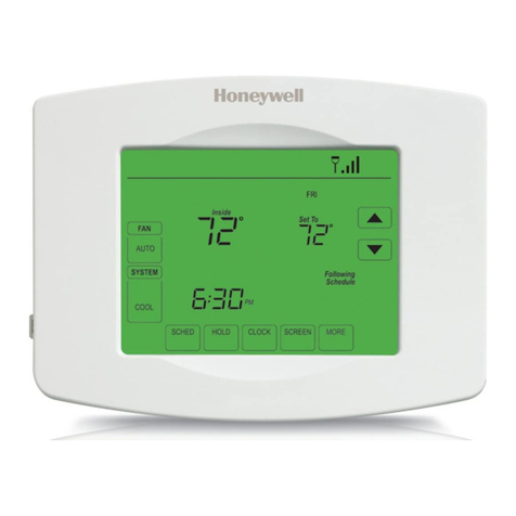 Honeywell VisionPRO Wi-Fi TH8320WF System setup