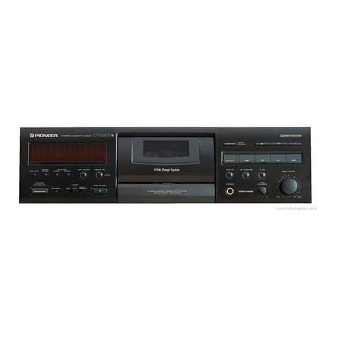 Pioneer CT-S550S Service manual