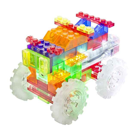 LaserPegs ALL TERRAIN ROVER ZD 110B User manual