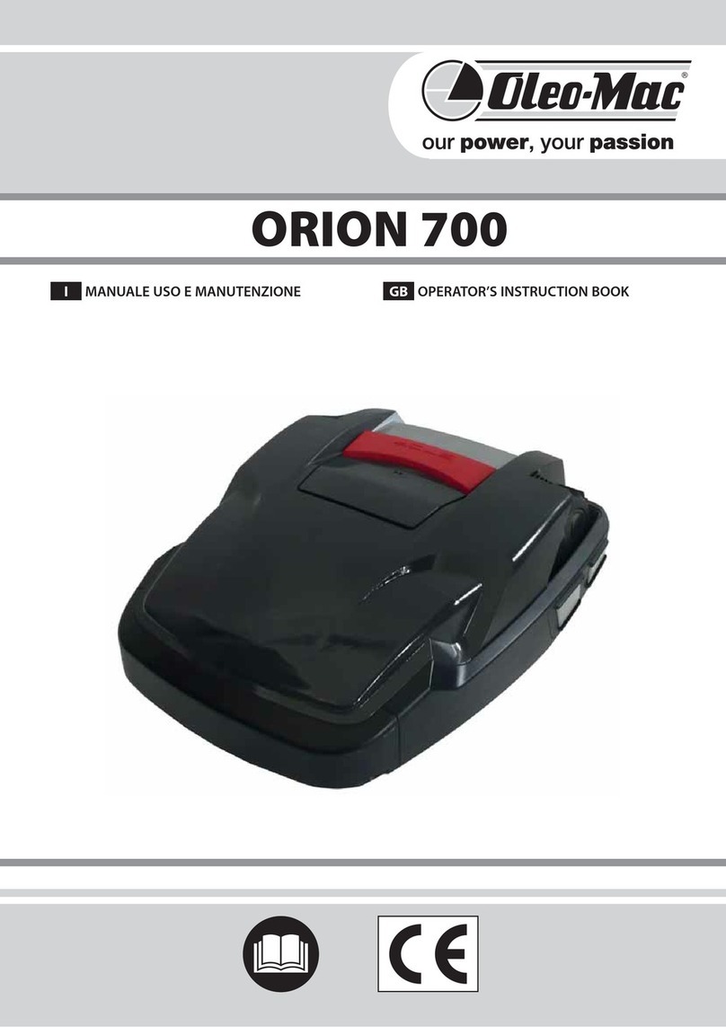 Oleo-Mac orion 700 Operators instruction book