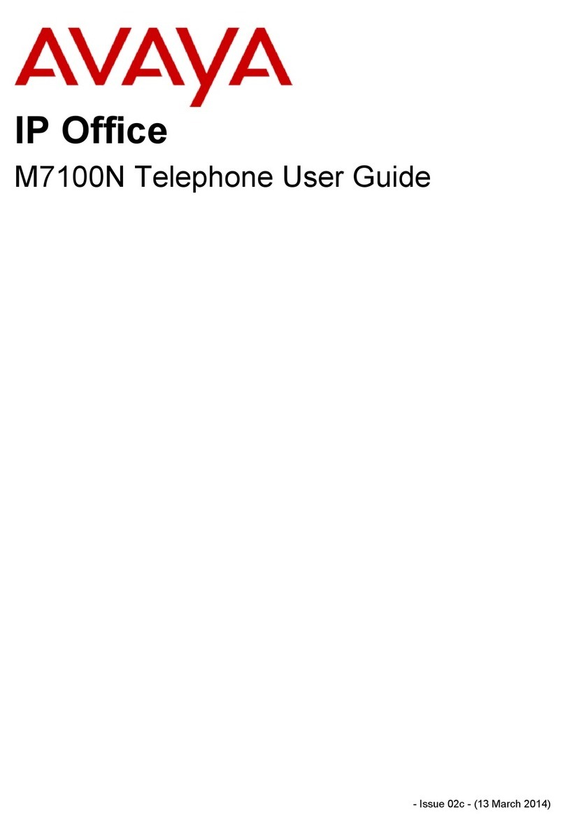 Avaya M7100N user guide