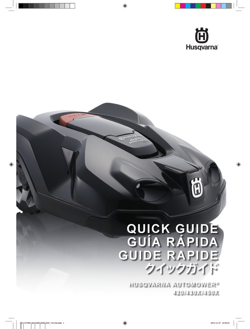 Husqvarna AUTOMOWER 420 quick guide