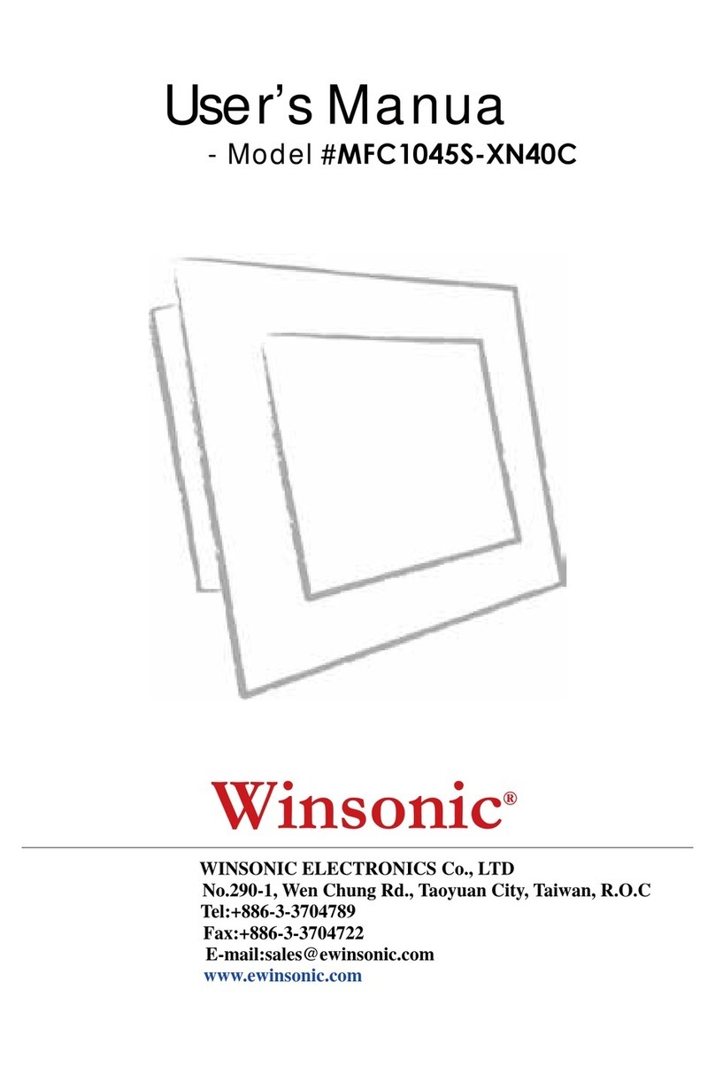 winsonic MFC1045S-XN40C User manual winsonic MFC1045S-XN40C User manual