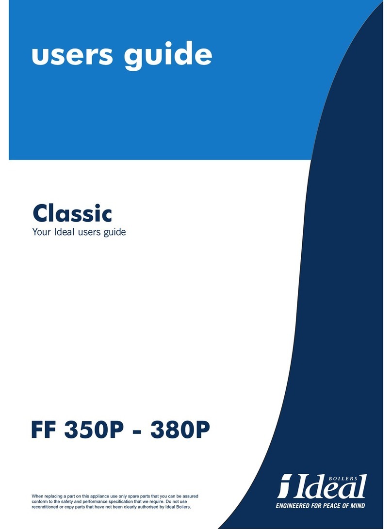 IDEAL Classic FF 350 P user guide