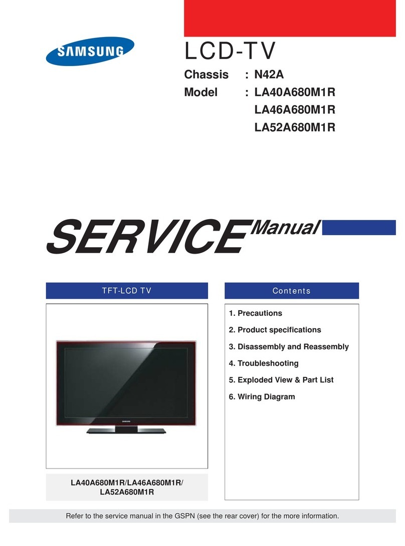 Samsung LA40A680M1R User manual