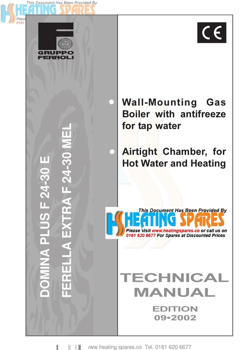 Ferroli Domina Plus F 24-30 E User manual