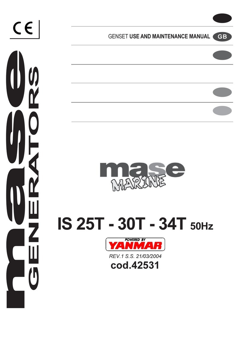 Mase IS 25T User manual
