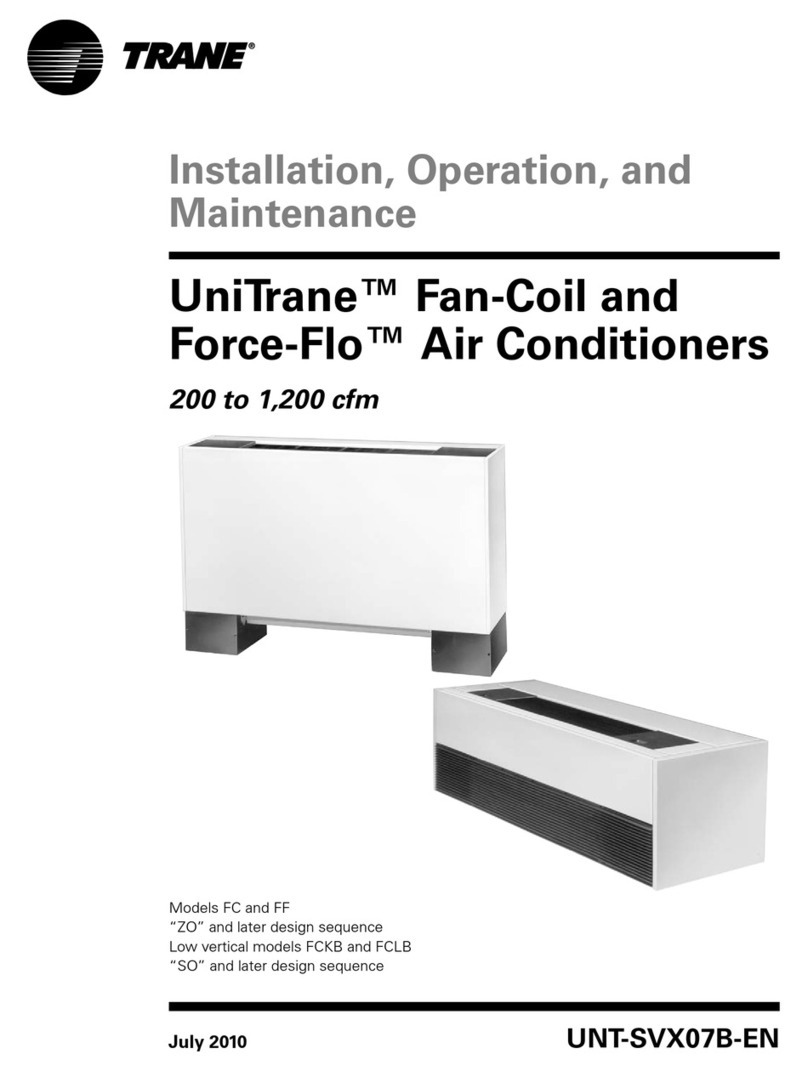 Trane UniTrane Manual