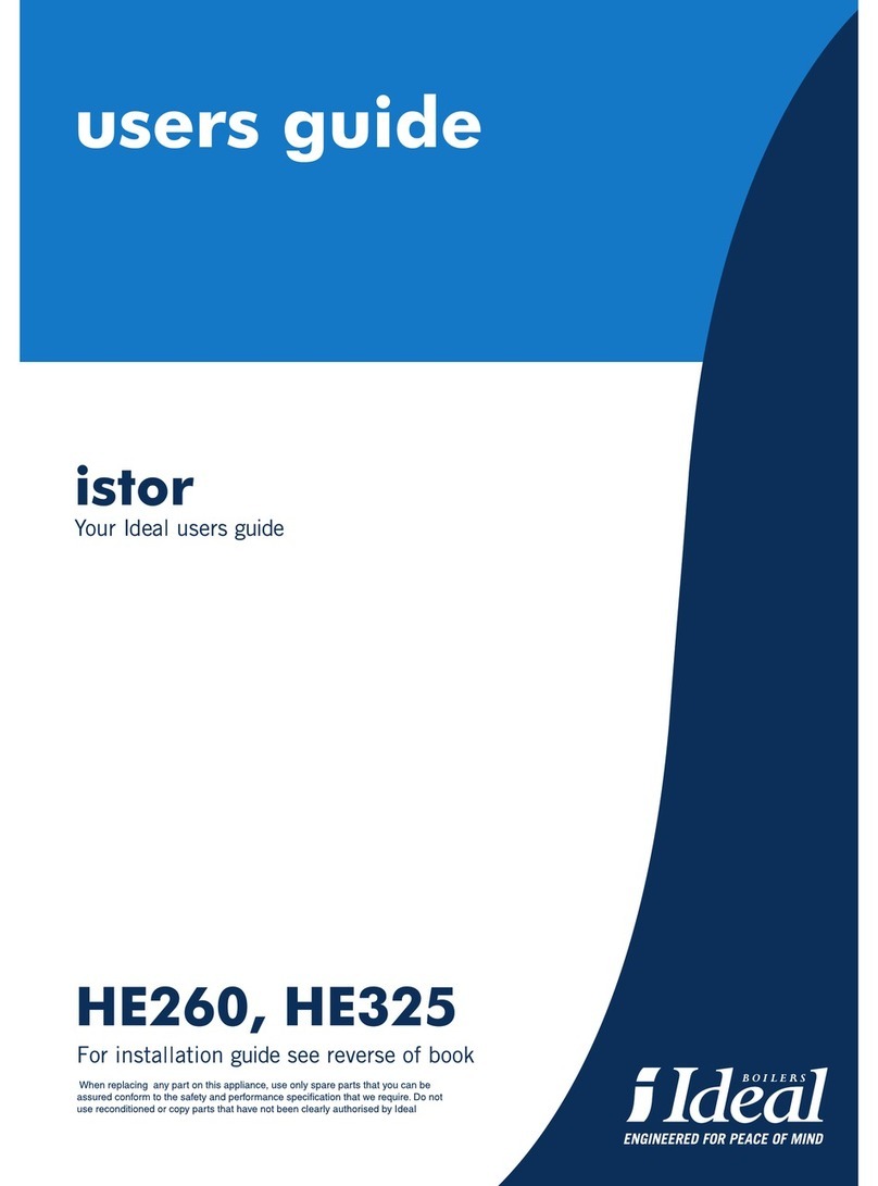 IDEAL istor HE325 User manual