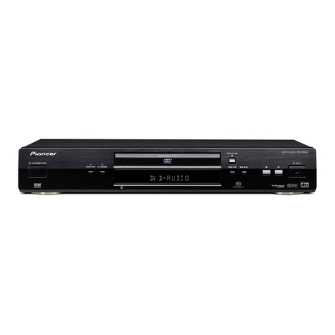 Pioneer DV-656A-S User manual
