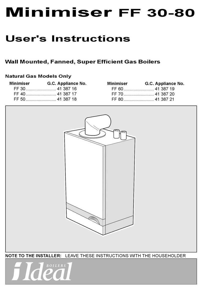 IDEAL Minimiser FF 30 User manual