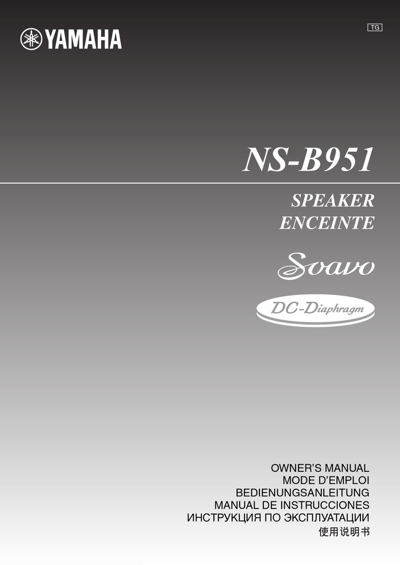 Yamaha NS-B951 User manual