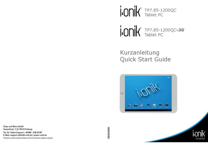 i-onik TP7.85-1200QC quick start guide