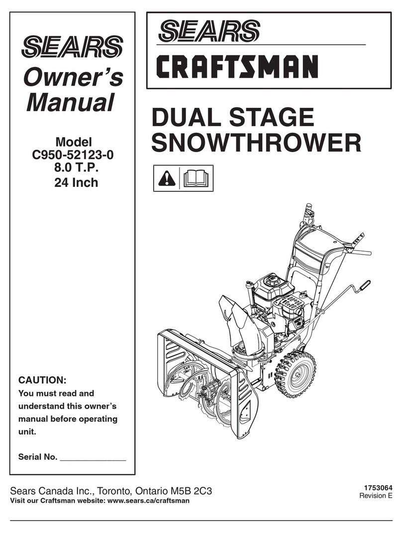 Craftsman C950-52123-0 User manual