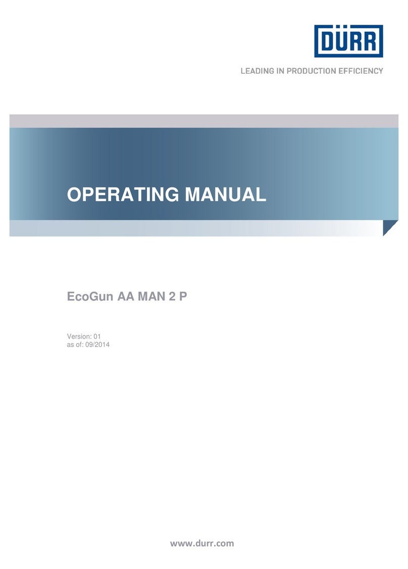 Durr EcoGun AA MAN 2 P User manual