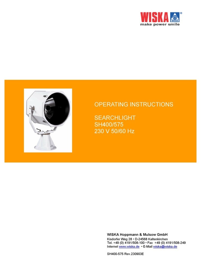 WISKA SH400 User manual