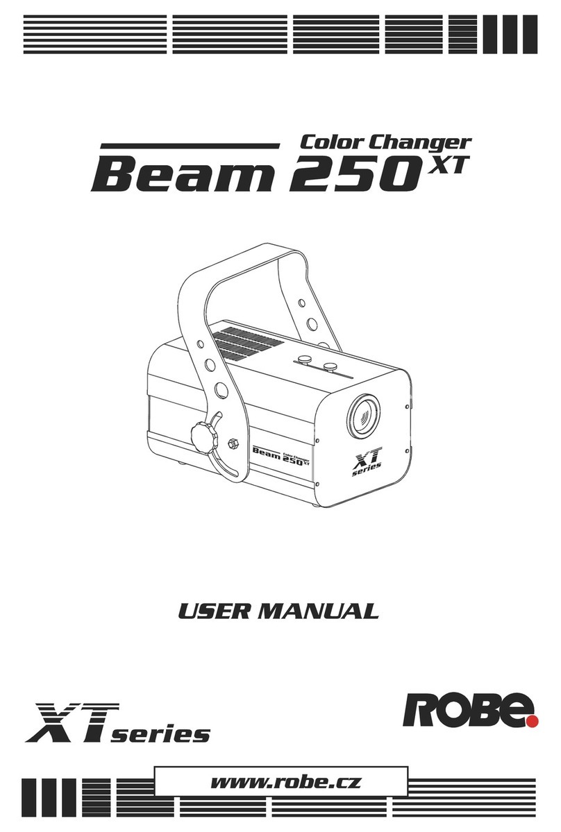 Robe Beam 250XT user manual