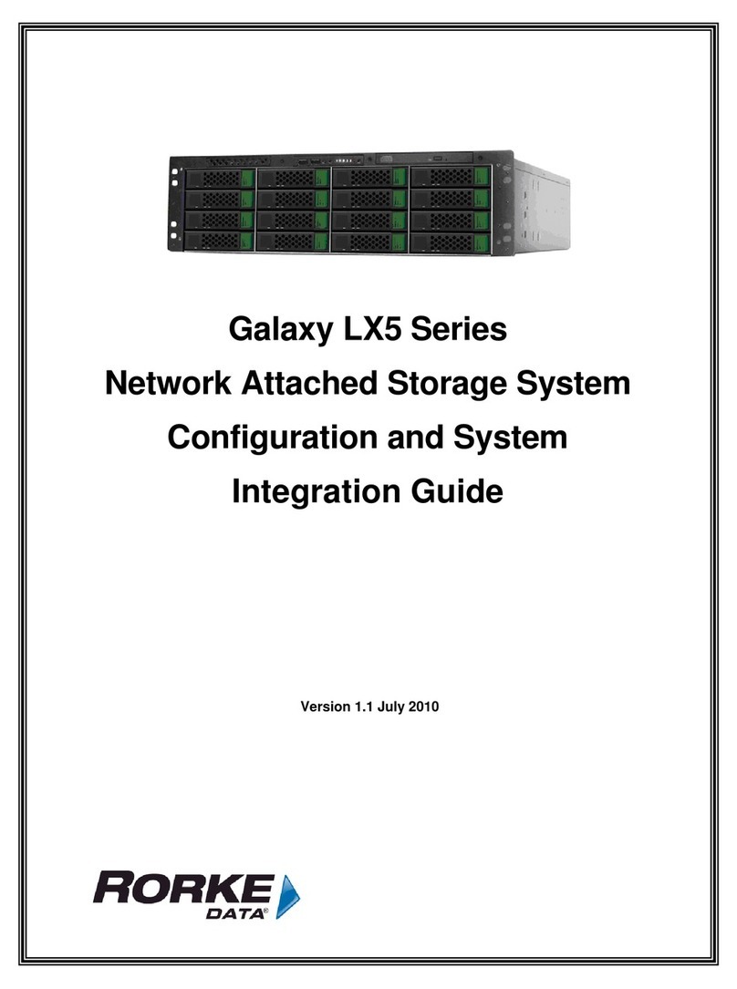 Rorke Data Galaxy LX5 Series Configuration and system integration guide