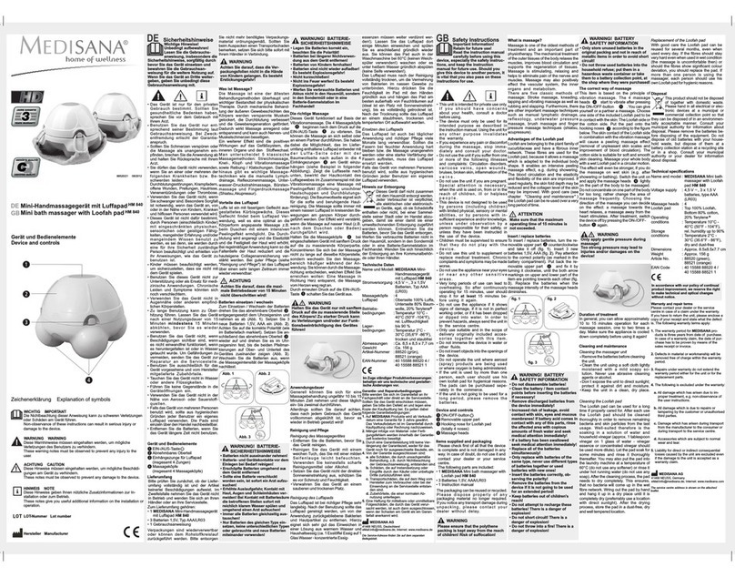 Medisana HM 840 manual