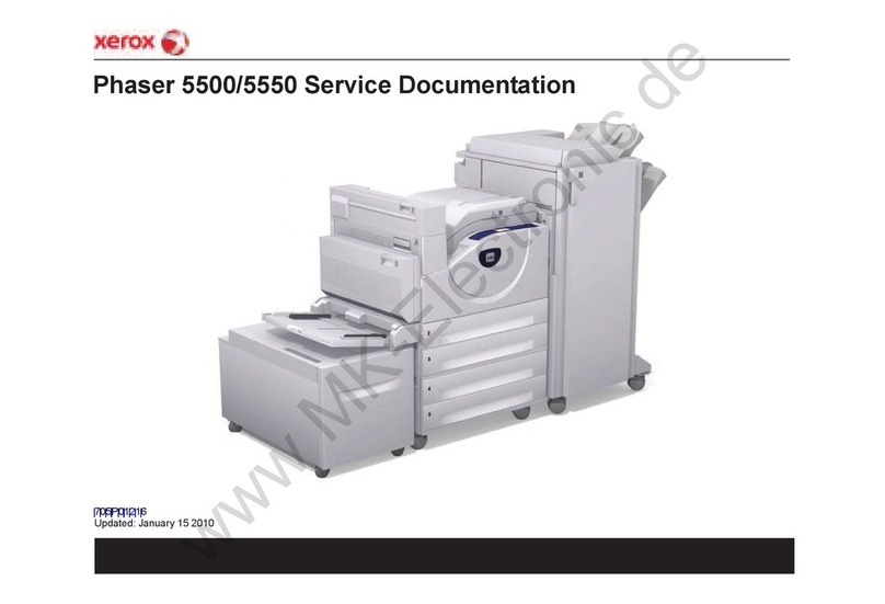 Xerox Phaser 5500 series Operator's manual