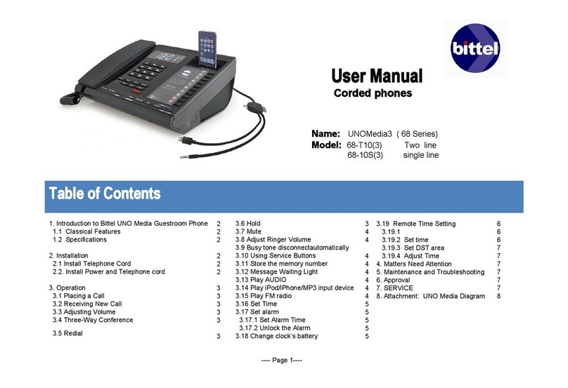 Bittel 68-T10(3) User manual