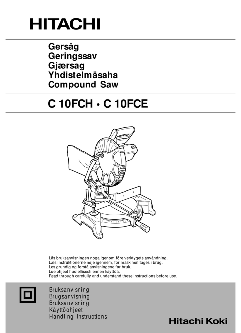Hitachi C 10FCE User manual