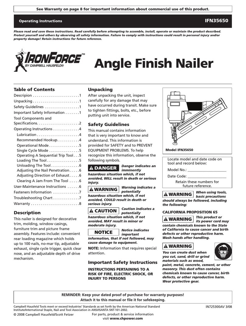 Campbell IFN35650 operating instructions