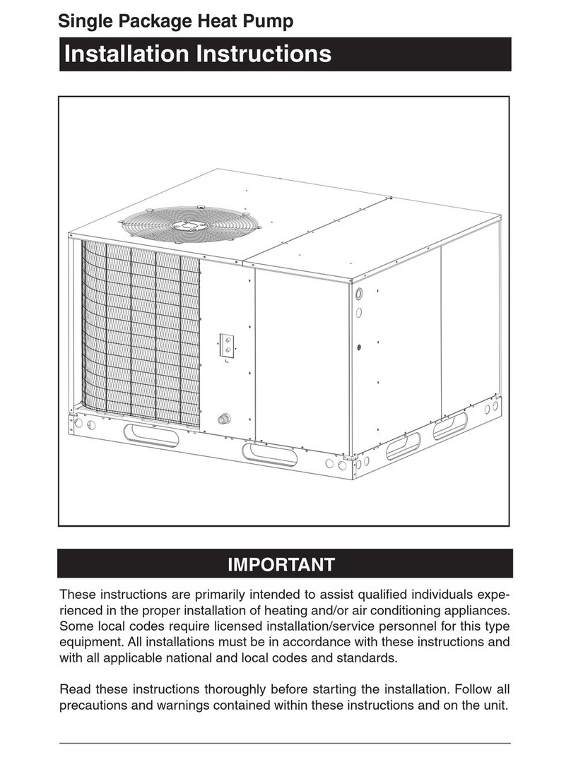 Nordyne Q4RD 060 User manual