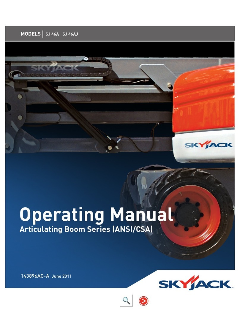 Skyjack SJ 46A User manual