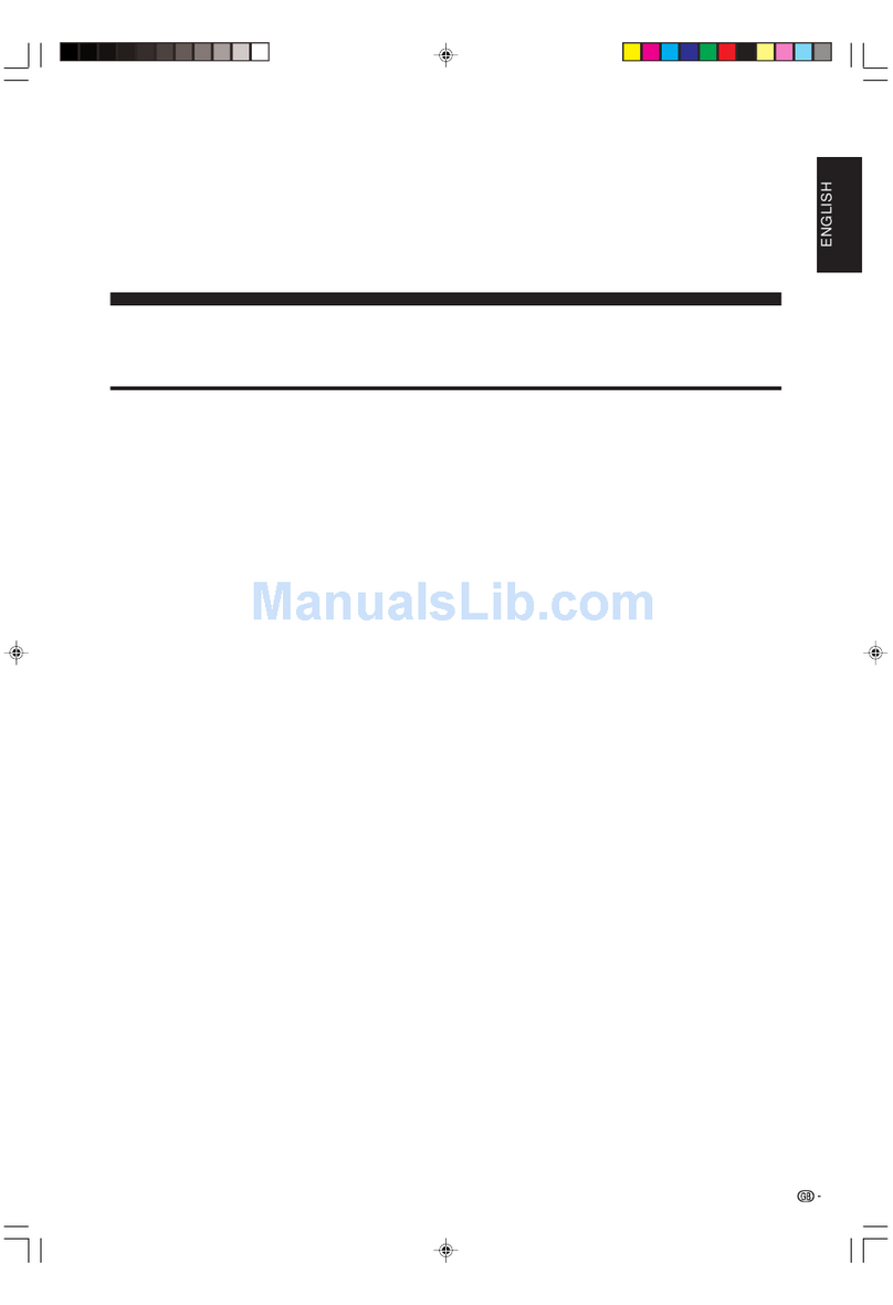Sharp LC-30AA1H User manual