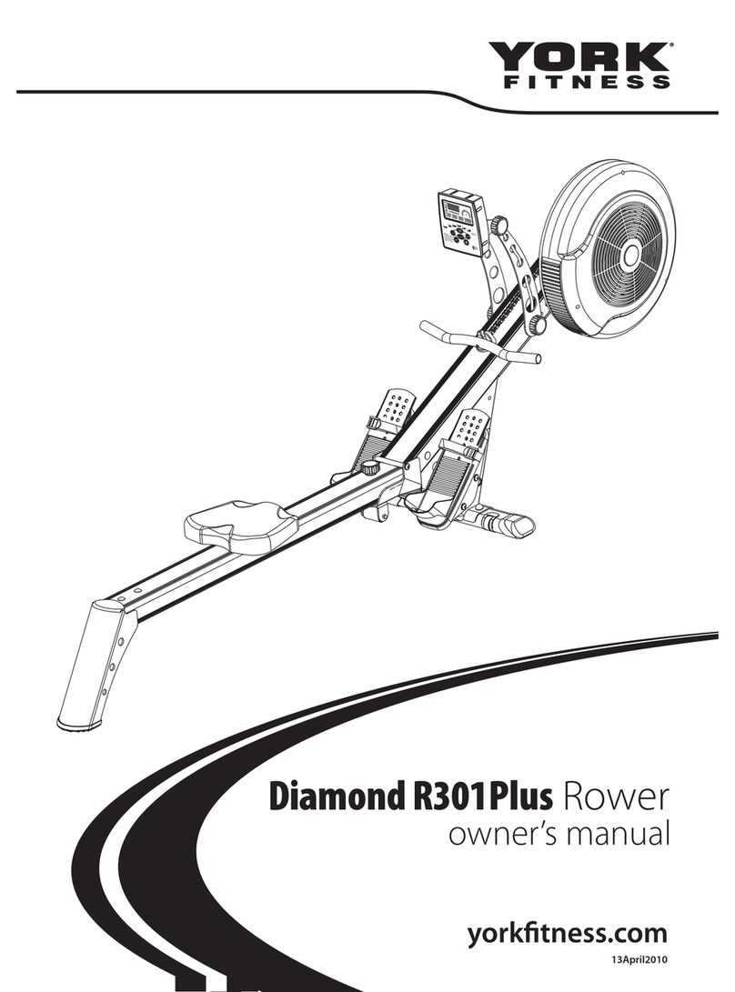 York Fitness Diamond R301Plus owner's manual