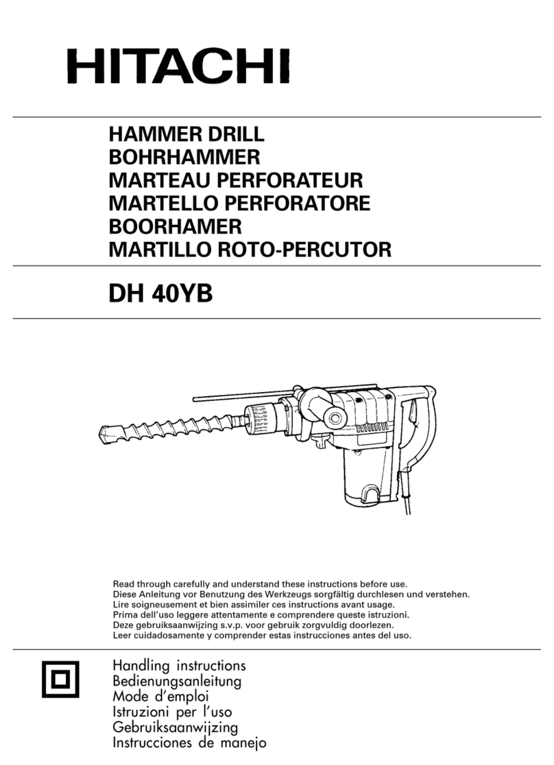 Hitachi DH 40YB manual