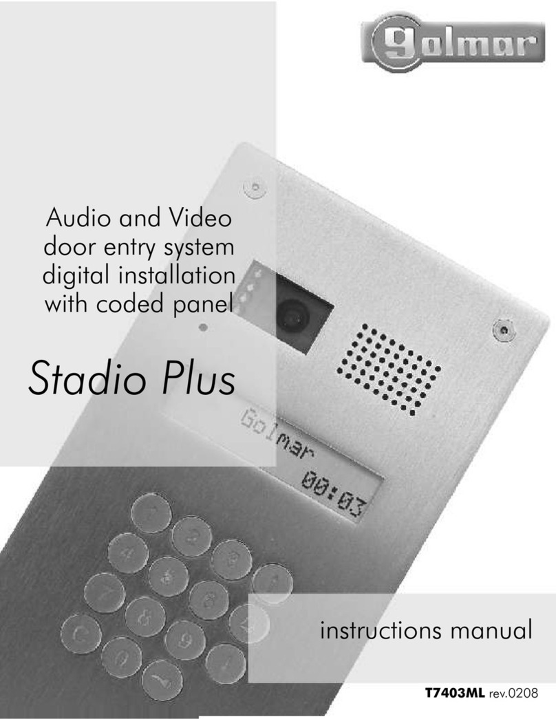 golmar Stadio Plus User manual