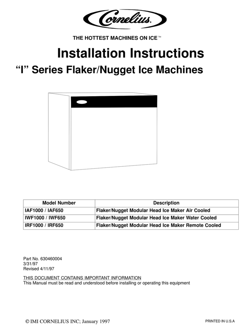 Cornelius IAF1000 User manual