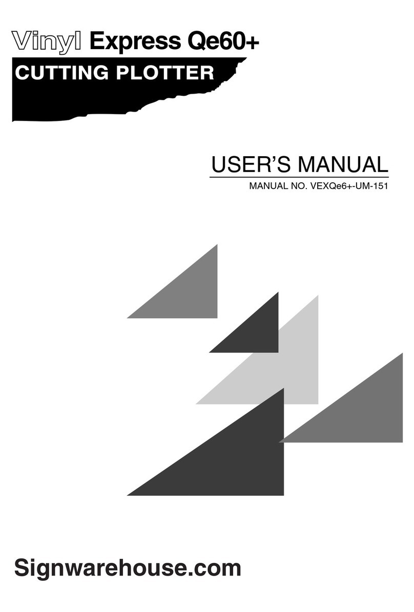 Vinyl Express Qe60 user manual