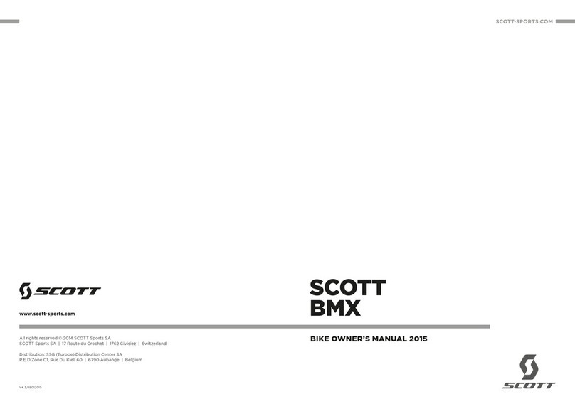 Scott BMX 2015 owner's manual