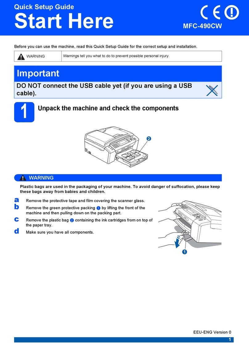 Brother mfc490w User manual
