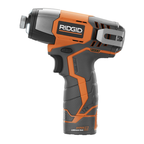 RIDGID R82237 Operator's manual