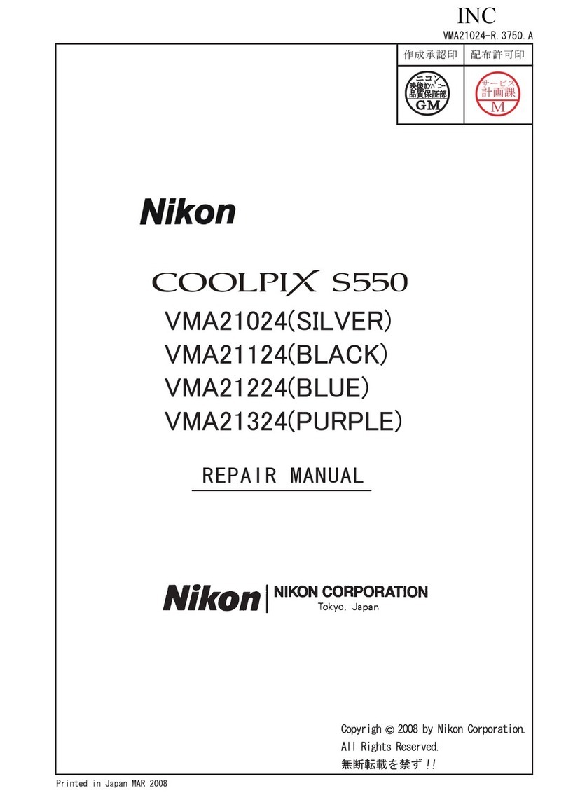 Nikon CoolPix S550 Operating instructions
