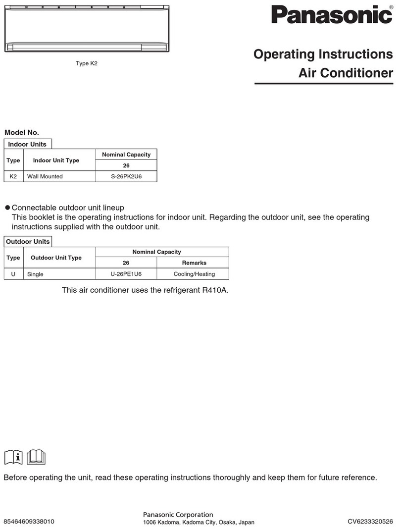 Panasonic S-26PK2U6 User manual