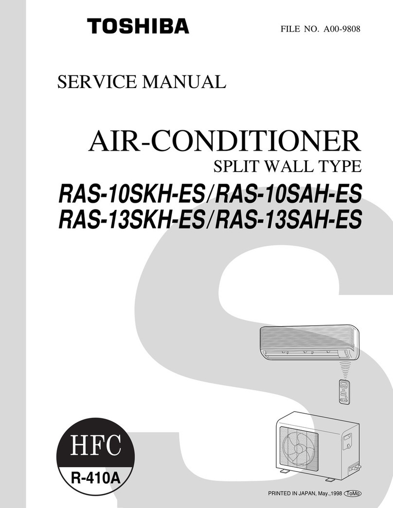 Toshiba RAS-10SKH-ES User manual