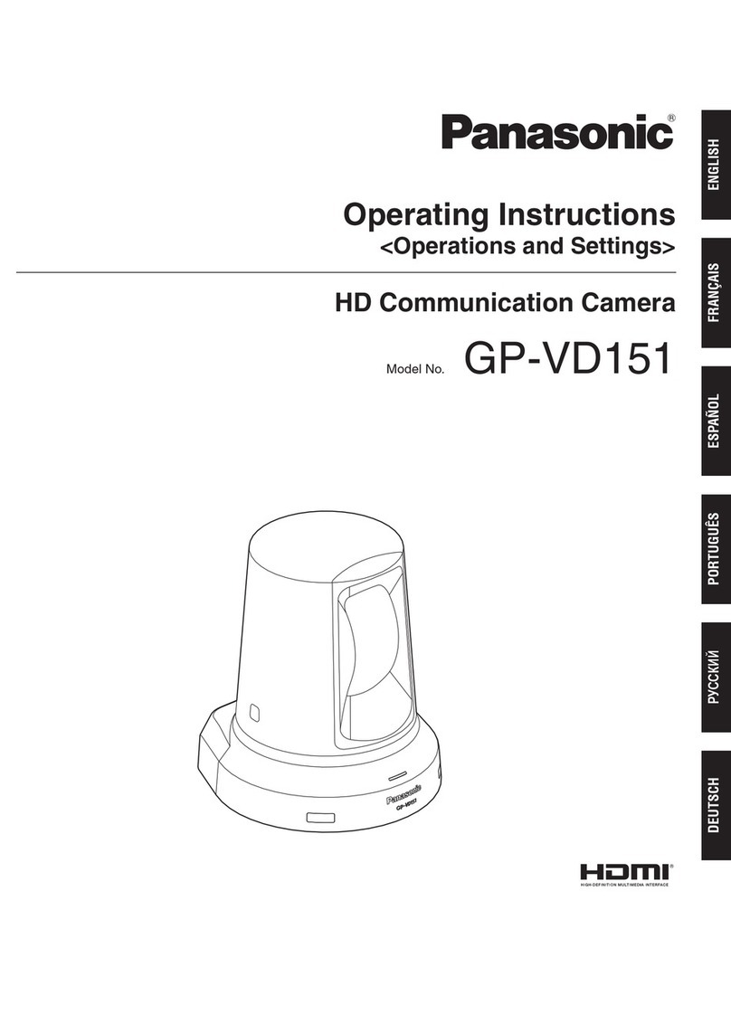 Panasonic GP-VD151 User manual