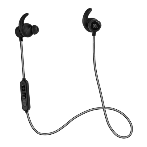 JBL Reflect BT User manual JBL Reflect BT User manual